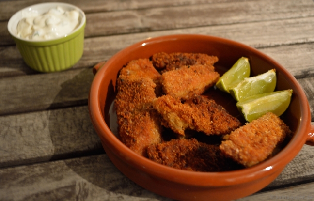 Iberico in Mandelpanade von Katharina